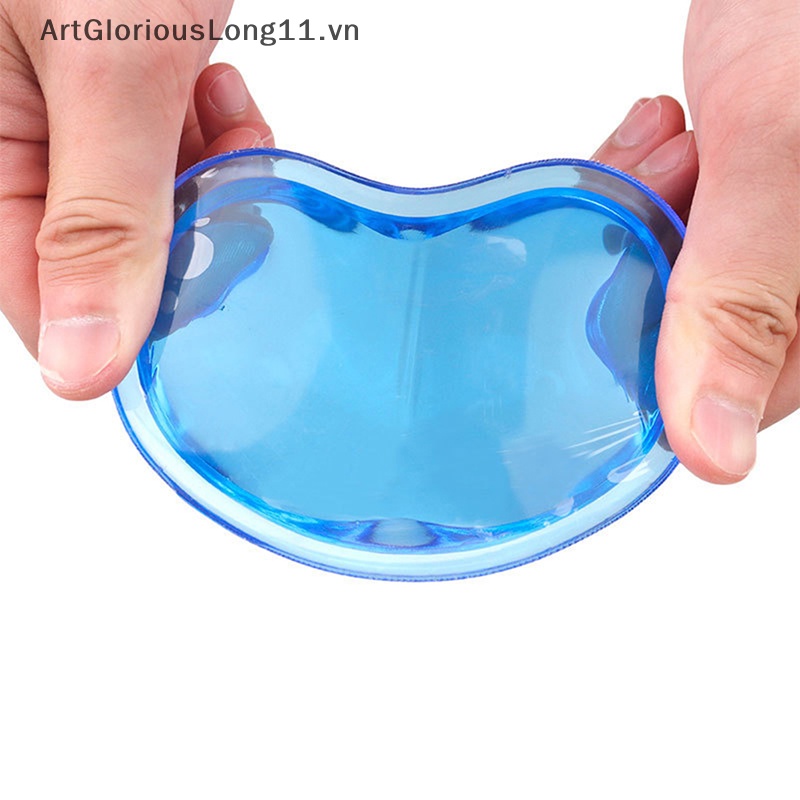Đệm Kê Cổ Tay Khi Dùng Chuột Máy Tính Bằng gel Artglalorious Chất Lượng Cao Thoải Mái Gợn Sóng
