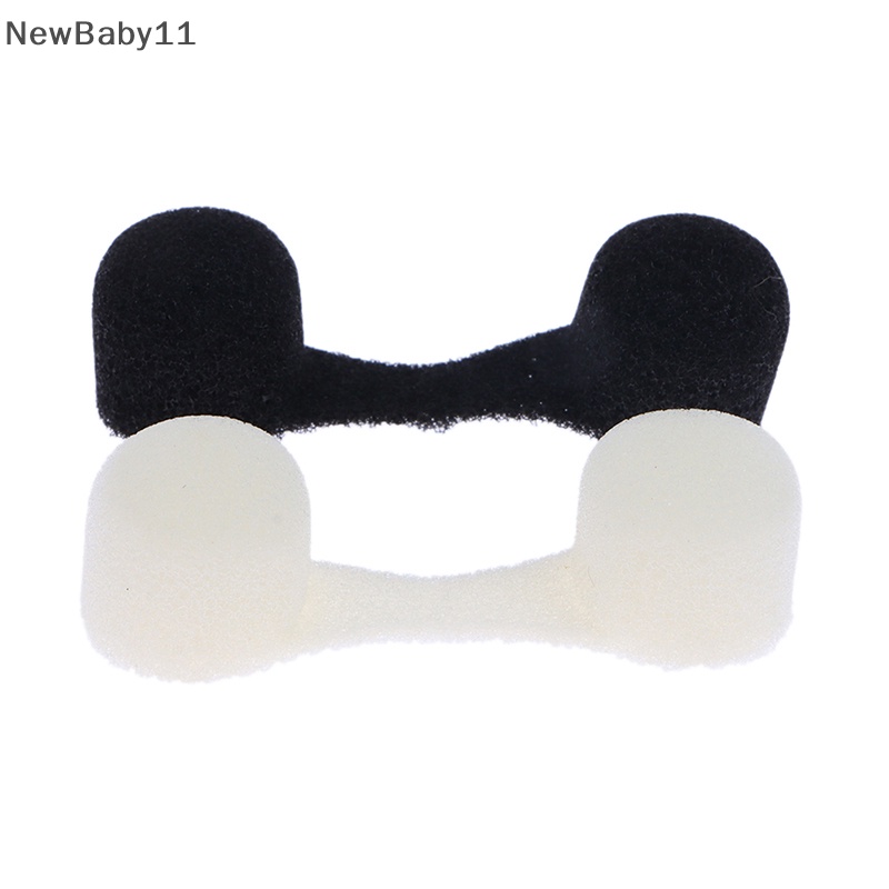 Bộ 10 Miếng Mút Mềm Lọc Mũi Màu Trắng Đen Dùng Một Lần