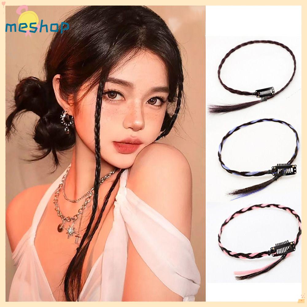 Me Tóc Giả Kẹp Nối Dài Nhuộm Màu Dạng Treo Dành Cho Bạn Gái Tóc Đuôi Ngựa