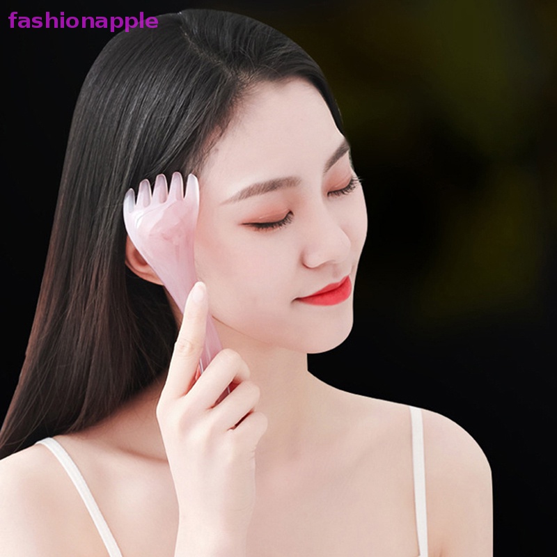 Dụng Cụ Mát Xa Da Đầu Bằng Nhựa Resin Năm Cánh Tiện Dụng