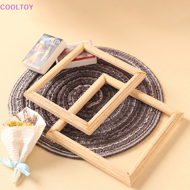 Cooltoy 1 Khung Ảnh Hình Chữ Nhật Mini Trang Trí Nhà Búp Bê