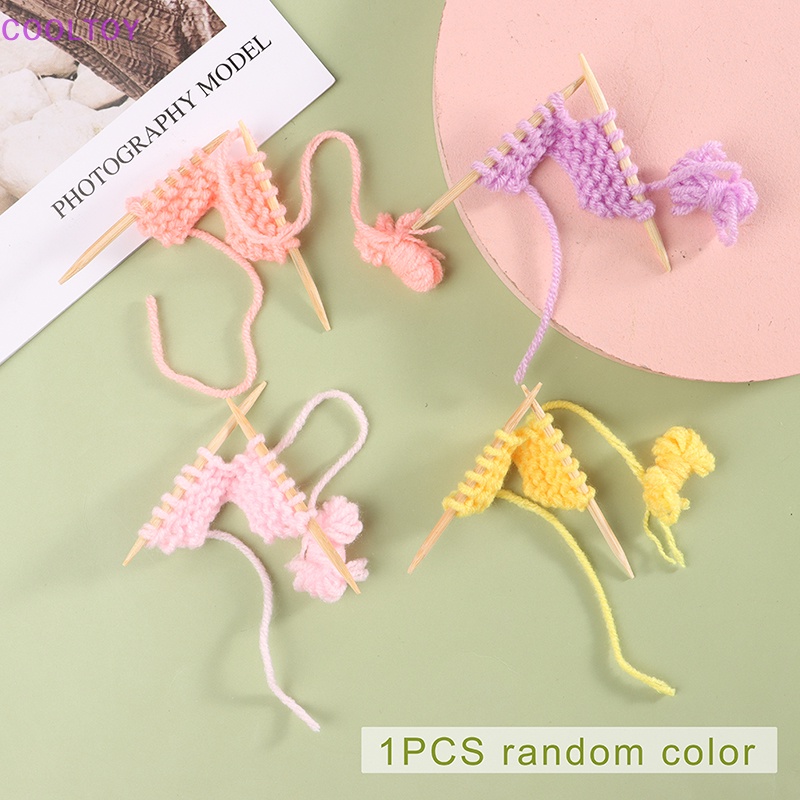 Cooltoy Phụ Kiện Đan Len Thủ Công Trang Trí Nhà Búp Bê Tỉ Lệ 1 / 12