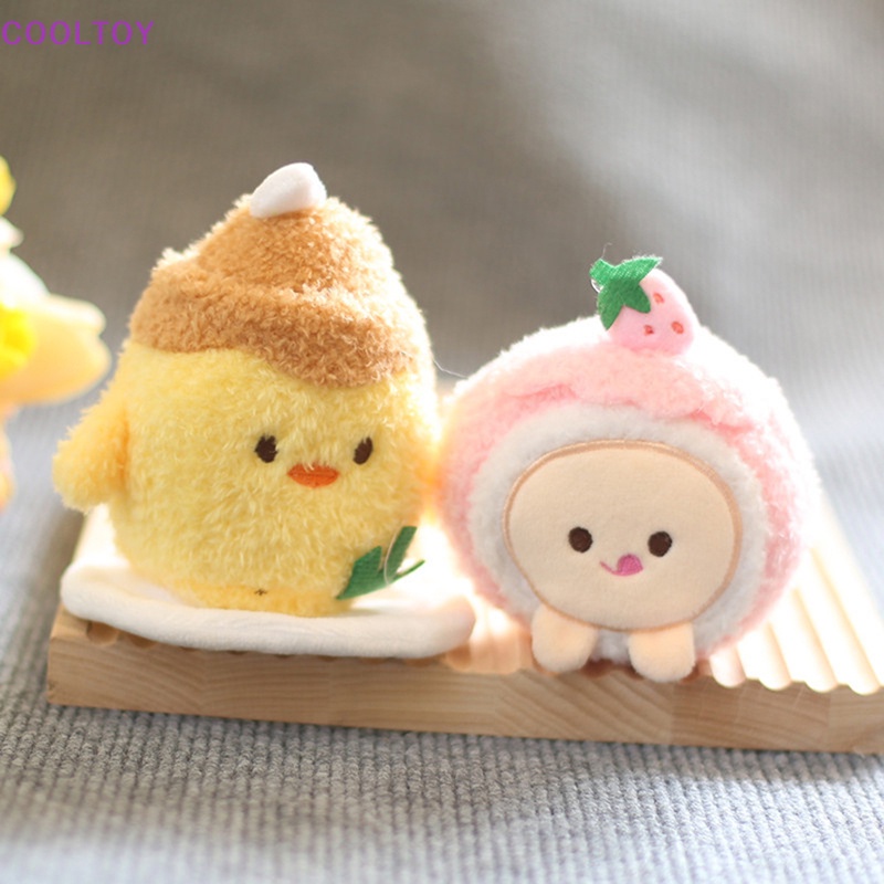 1 Móc Khóa Hình Gà Nhồi Bông Đáng Yêu