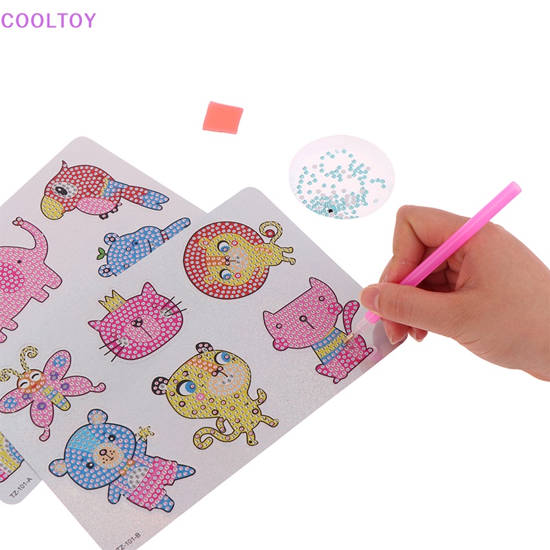 Cooltoy Bộ Đồ Chơi Kim Cương 5D Tự Làm Thủ Công Nghệ Thuật Đính Đá Quý Quý Lớn Paing Quà Tặng Cho Bé Trai Bé Gái