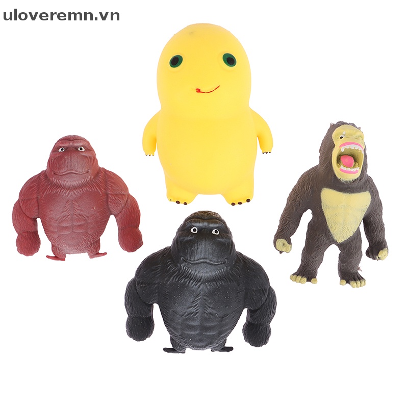 Uloveremn Đồ Chơi Xếp Hình Khỉ Gorilla Dễ Thương Thông Dụng Cho Adul.