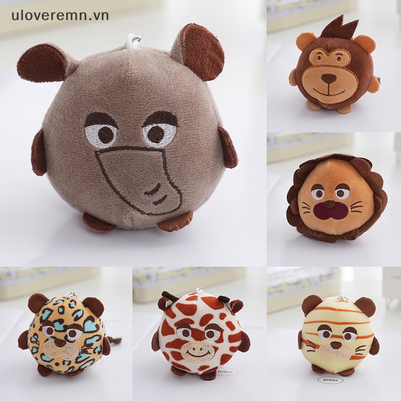 1 Mặt Dây Chuyền Hình Thú Nhồi Bông Đáng Yêu