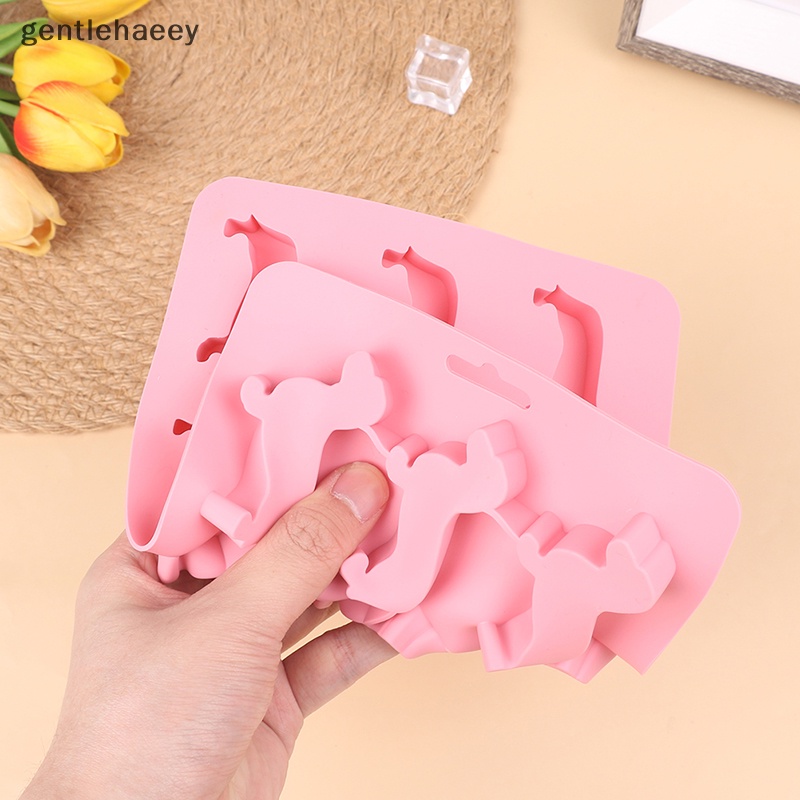 1 Khuôn Làm Đá / Chocolate Hình Dachshund 3D Độc Đáo Tiện Dụng