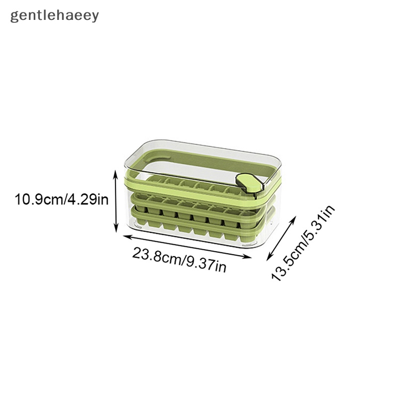 1 Khuôn Làm Đá Bằng Nhựa Dạng Nhấn Một Nút