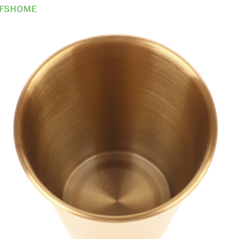 1 Ly Thủy Tinh Mini Bằng Thép Không Gỉ Mới