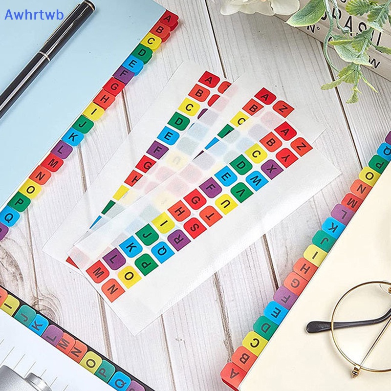 Set 10 Kẹp Giấy Ghi Chú Đánh Dấu Trang Sách Chống Thấm Nước Nhiều Màu Sắc Mới