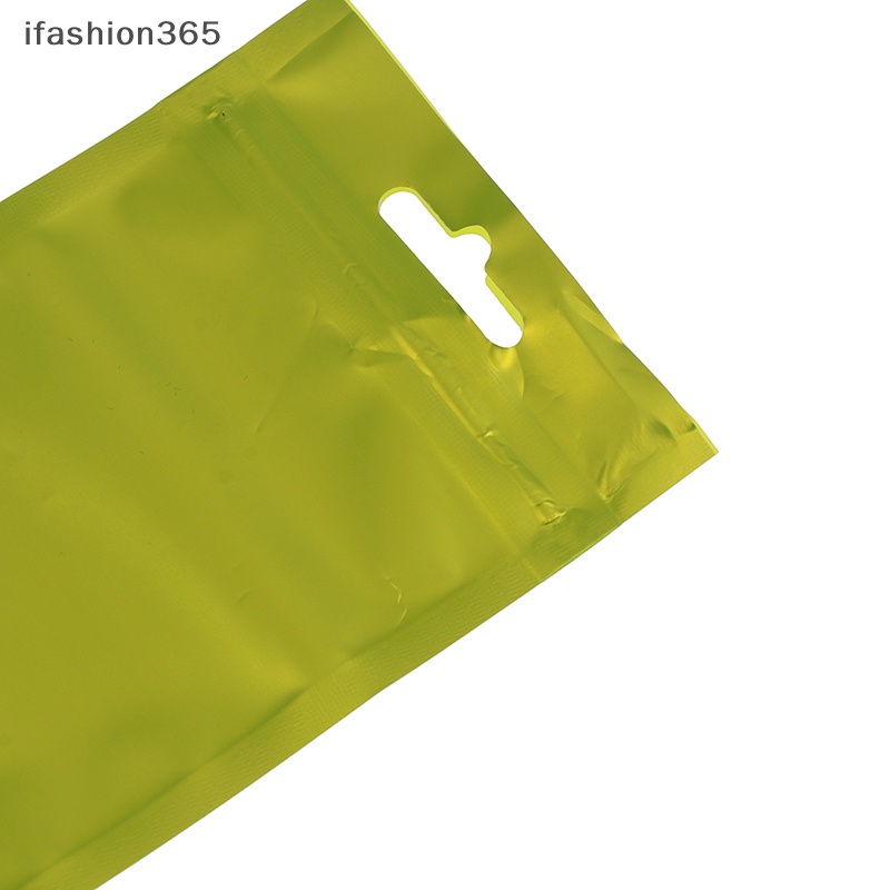 [ifashion365] 20 Túi Zip Nhôm Có Thể Tái Sử Dụng Mylar Đựng Thực Phẩm VN