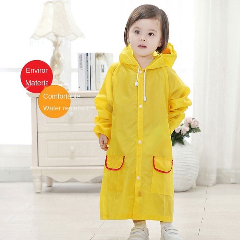 1 Áo Mưa Hoạt Hình Dễ Thương Cho Bé