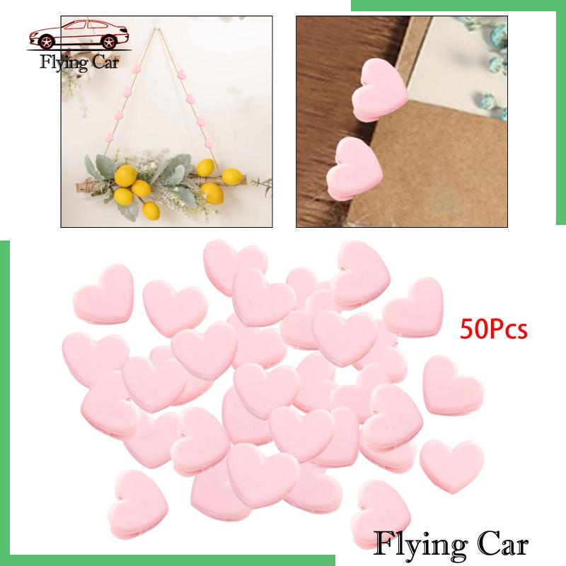 [Lzdjfmy2] 50 Kẹp Miệng Túi Thực Phẩm Nhỏ Gọn Dễ Thương Cho Văn Phòng