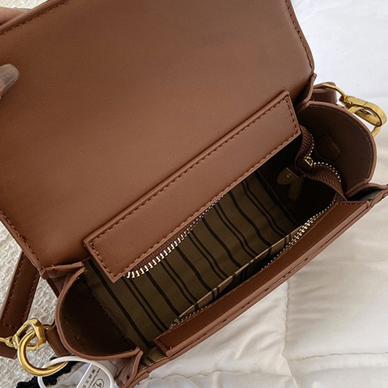 Túi Đeo Chéo Hình Vuông Cỡ Nhỏ Phong Cách retro Pháp Thời Trang Cao Cấp Cho Nữ