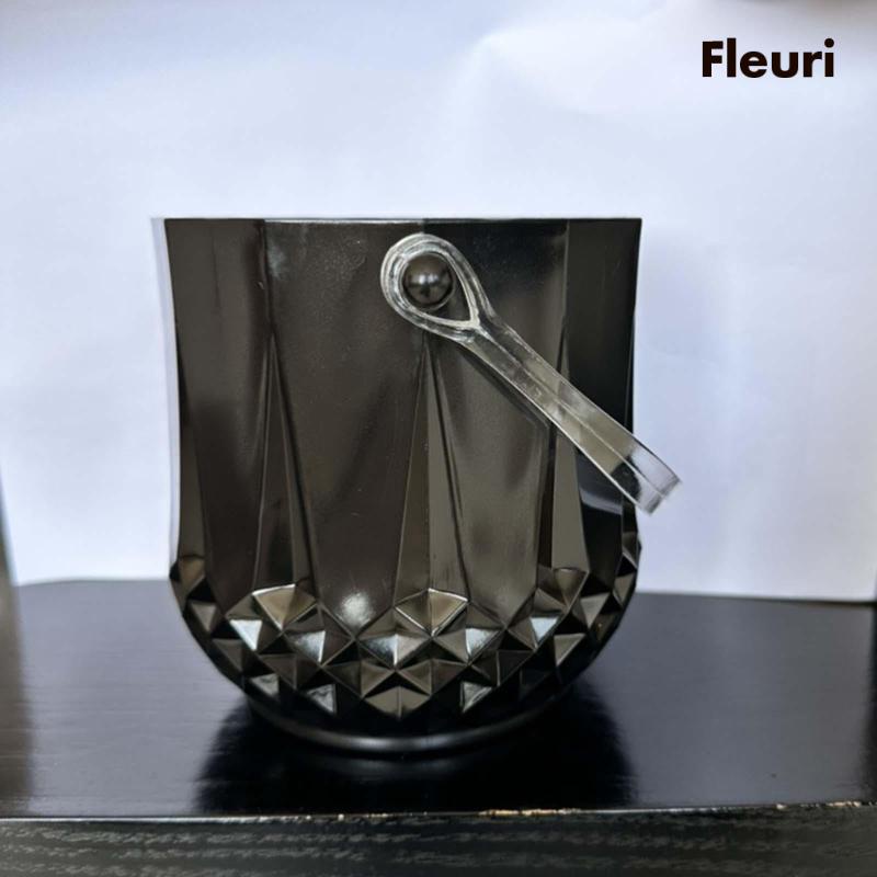 Xô Đựng Đá Bằng Acrylic Di Động Tiện Dụng Cho Chai Bia / Cocktail / Câu Lạc Bộ KTV