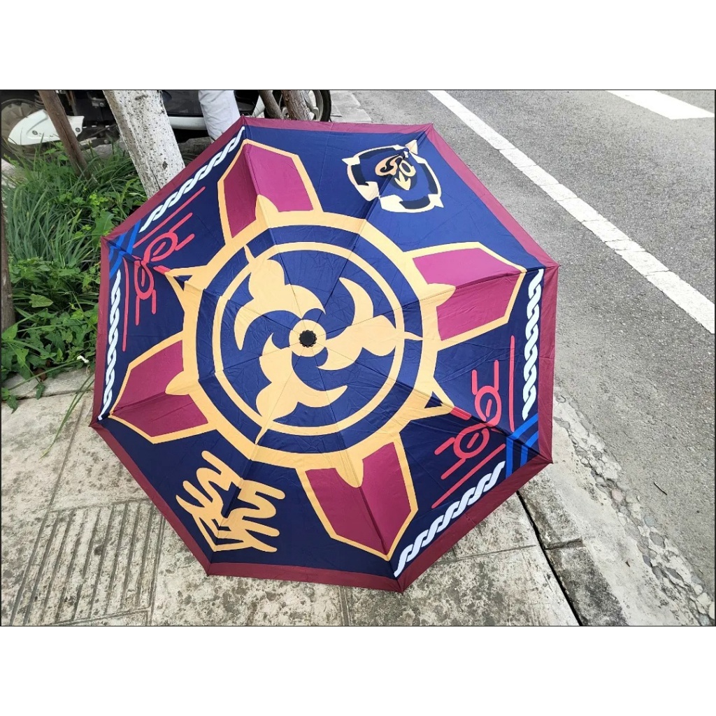 ★Genshin Impact★Quạt Cầm Tay Chơi game merchandise scaramouche & wanderer vinyl Hai Chiều Tiện Lợi