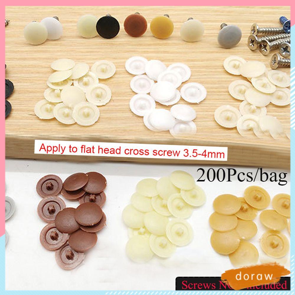 Túi 200 Ốc Vít Chéo Trang Trí Bảo Vệ Nội Thất Xe Hơi