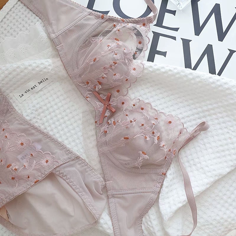 [F &amp; X] Áo Ngực Ren Pha Lê Cúp Ngực Lớn Siêu Mỏng Nâng Ngực Chống Chảy Xệ Có Thể Điều Chỉnh Cho Nữ