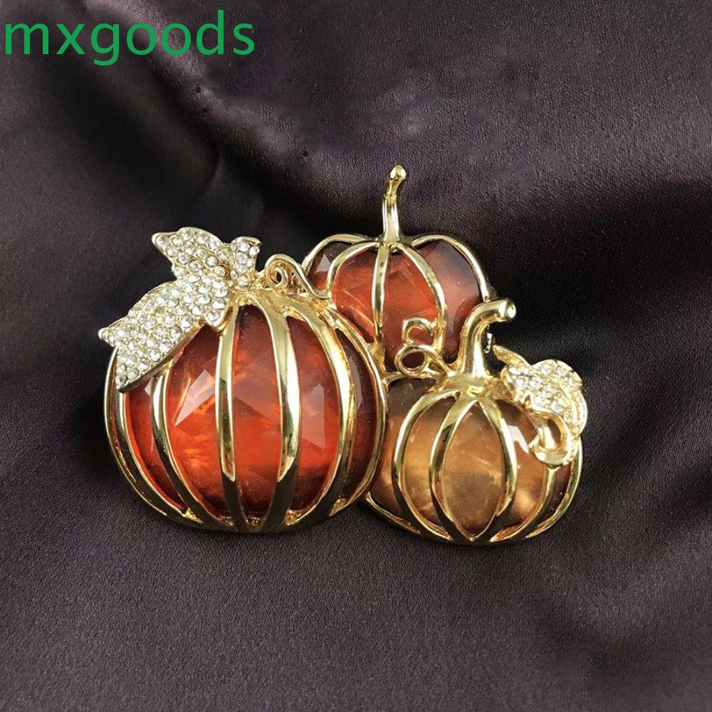 Ghim Cài Áo Hình Bí Ngô Phong Cách Halloween Thời Trang