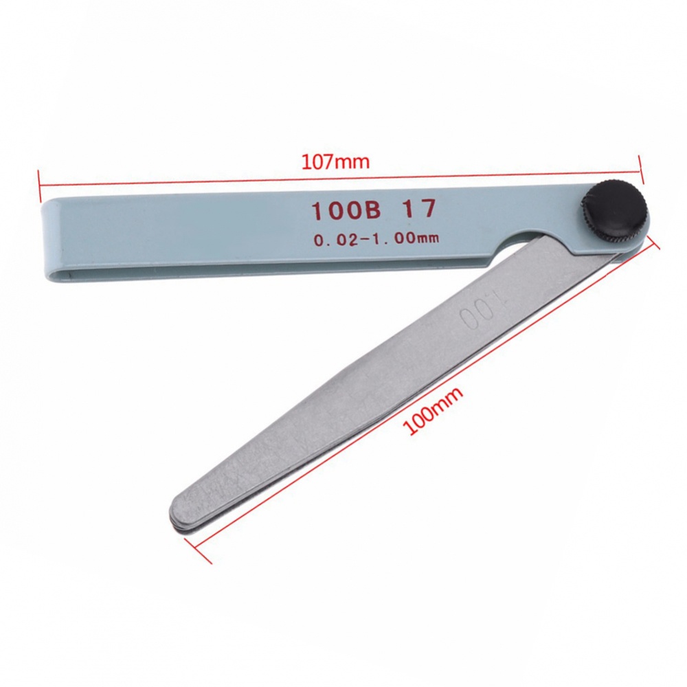 Thước Đo 0.02-1mm 10cm / 4inch 17 Lưỡi
