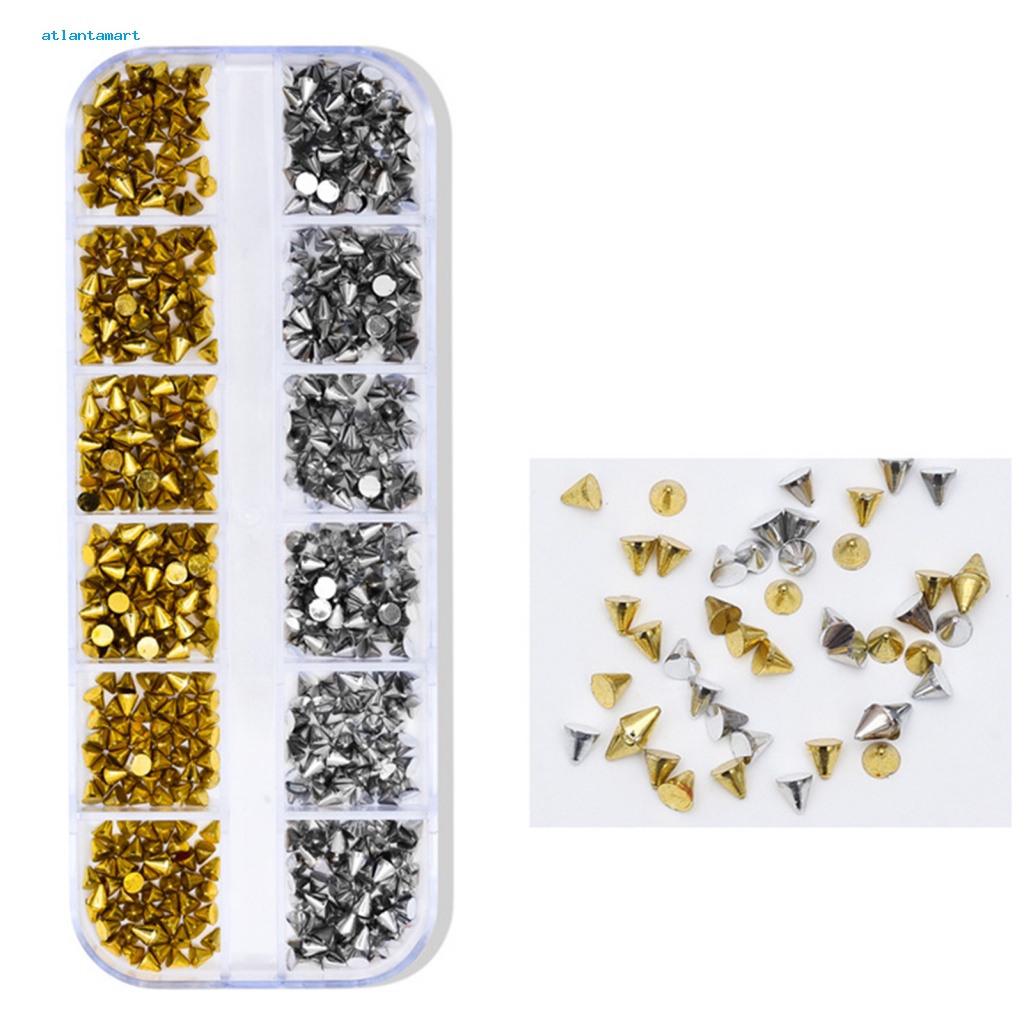 Túi Đựng Đồ Dùng Cao Cấp Tiện Dụng| 1 Hộp Hạt Charm Không Phai Màu Chống Oxy Hóa 12 Ngăn Trang Trí Móng Tay DIY