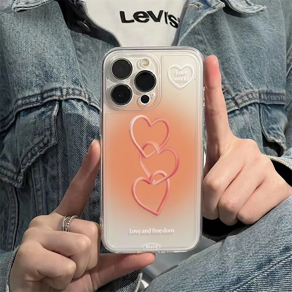 ✅Ốp Điện Thoại Mềm Chống Sốc Màu Gradient 13 Kiểu Tùy Chọn Cho iPhone1278max 14pro11plus 6In