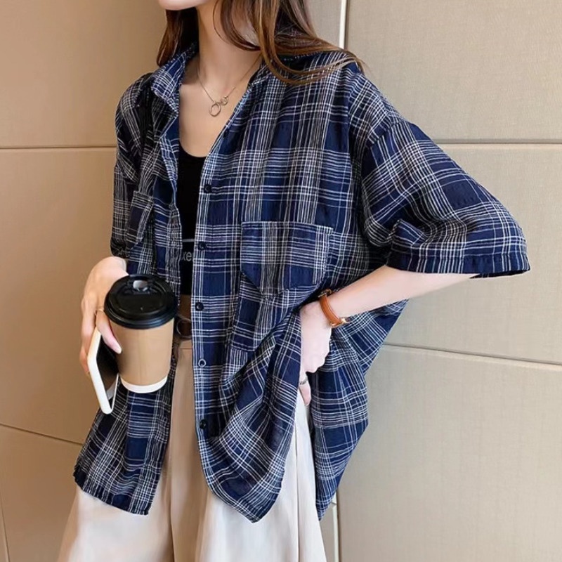 Áo Sơ Mi Tay Ngắn Thời Trang Dành Cho Nữ