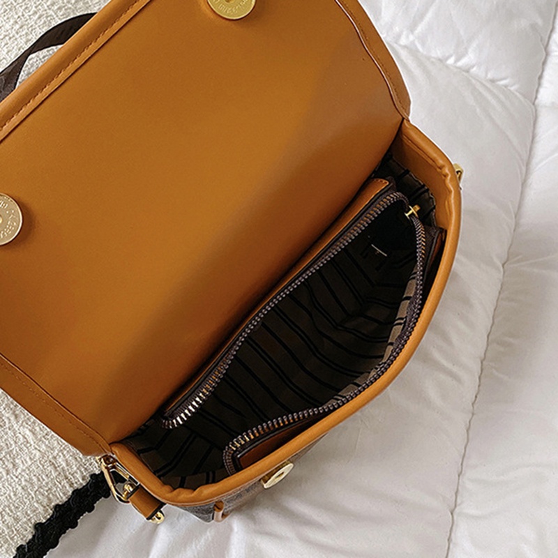 Túi Đeo Vai Hình Vuông Cỡ Nhỏ In Họa Tiết Phong Cách Cổ Điển Thời Trang Cho Nữ