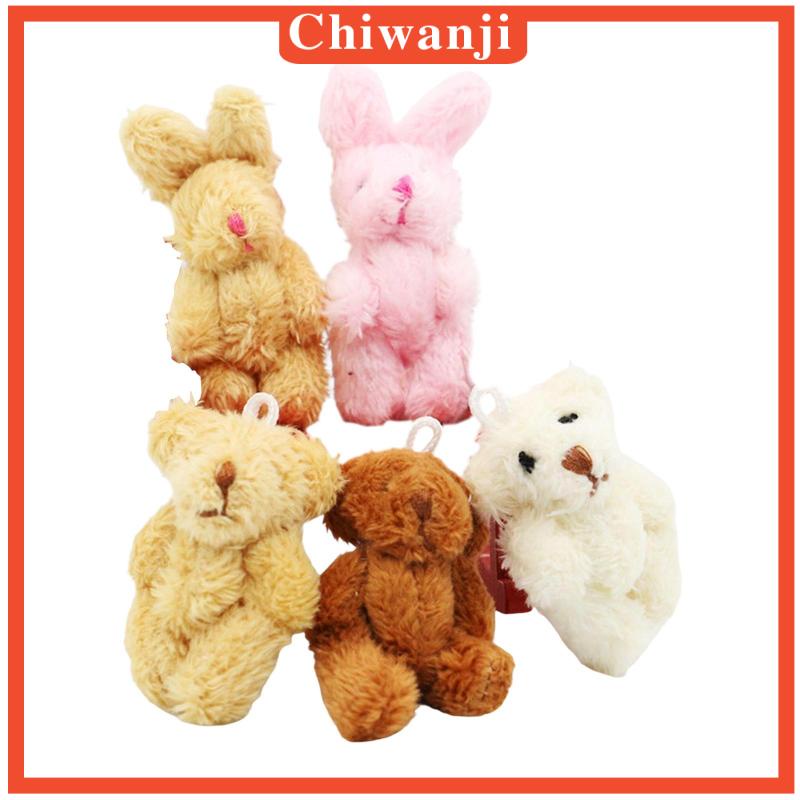 5 Mô Hình Thỏ Phục Sinh Cỡ 1 / 12 Dùng Trang Trí