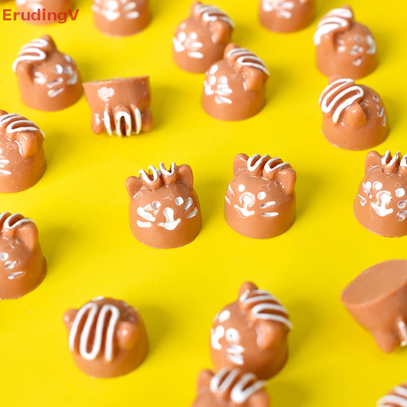 1 Bộ Mô Hình Hộp Cơm / Sô Cô La / Bento Đồ Ăn Nhẹ Nhàng Trang Trí Nhà Búp Bê [ErudingV]