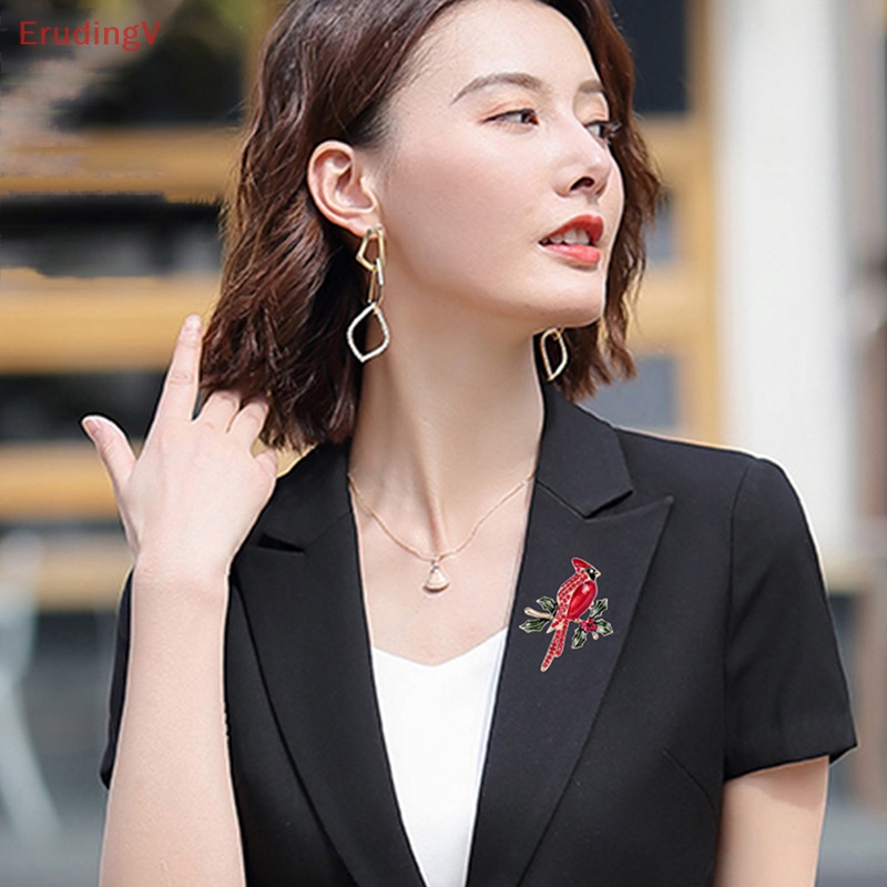 Ghim Cài Áo Hình Chú Chim Đính Đá Nhiều Màu Sắc Cho Nữ