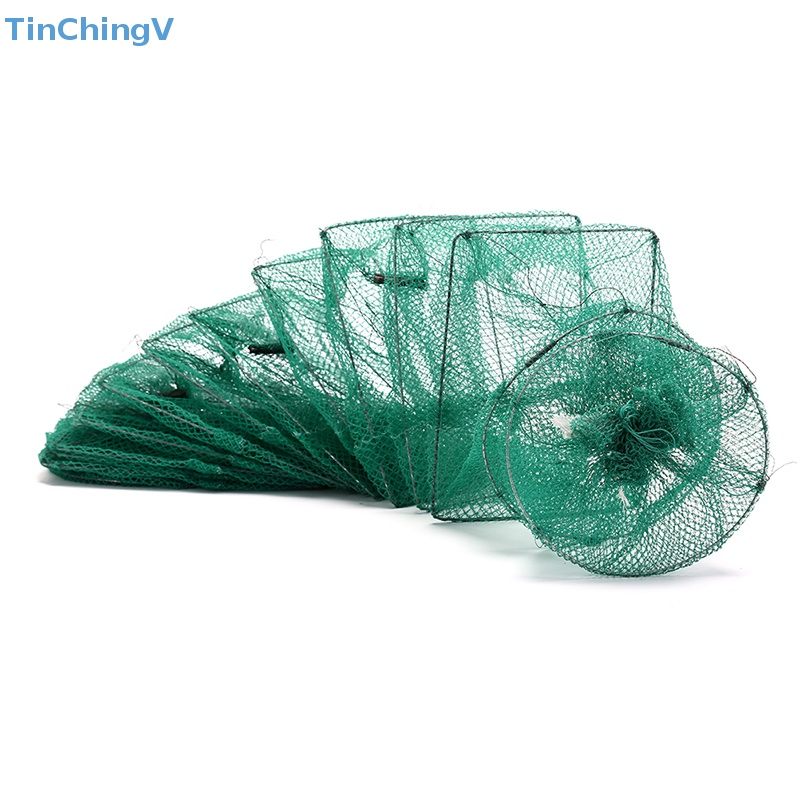 Lưới Bắt Cá Bằng Nylon 2.4m Có Thể Gấp Gọn Tiện Dụng