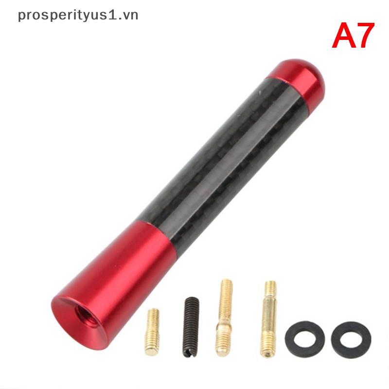 1 Ăng Ten Trang Trí radio Xe Hơi Bằng Sợi carbon 3.5CM 8CM 12CM 28CM prosperityus1