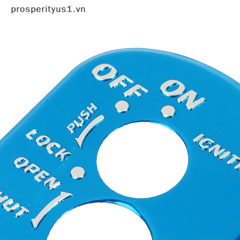 Sticker Kim Loại Dán Khóa Đánh Lửa Điện Cho Xe Hơi HONDA Wuyang Dreams Jia Yu prosperityus1