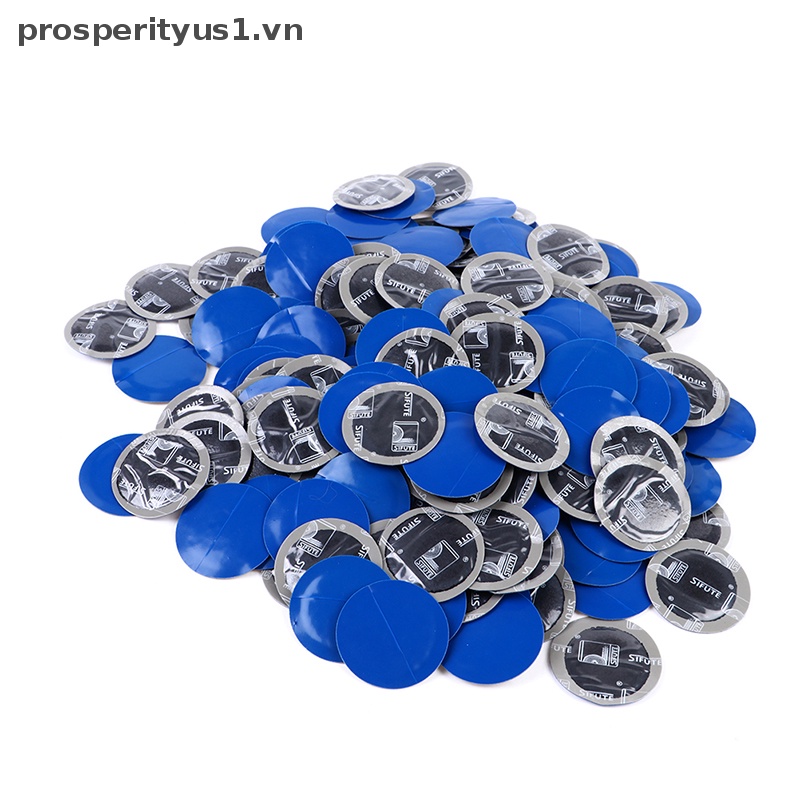 1 [prosperityus1] 200 Miếng Vá Lốp Xe Có Dây Cao Su 32mm / 1.3inch