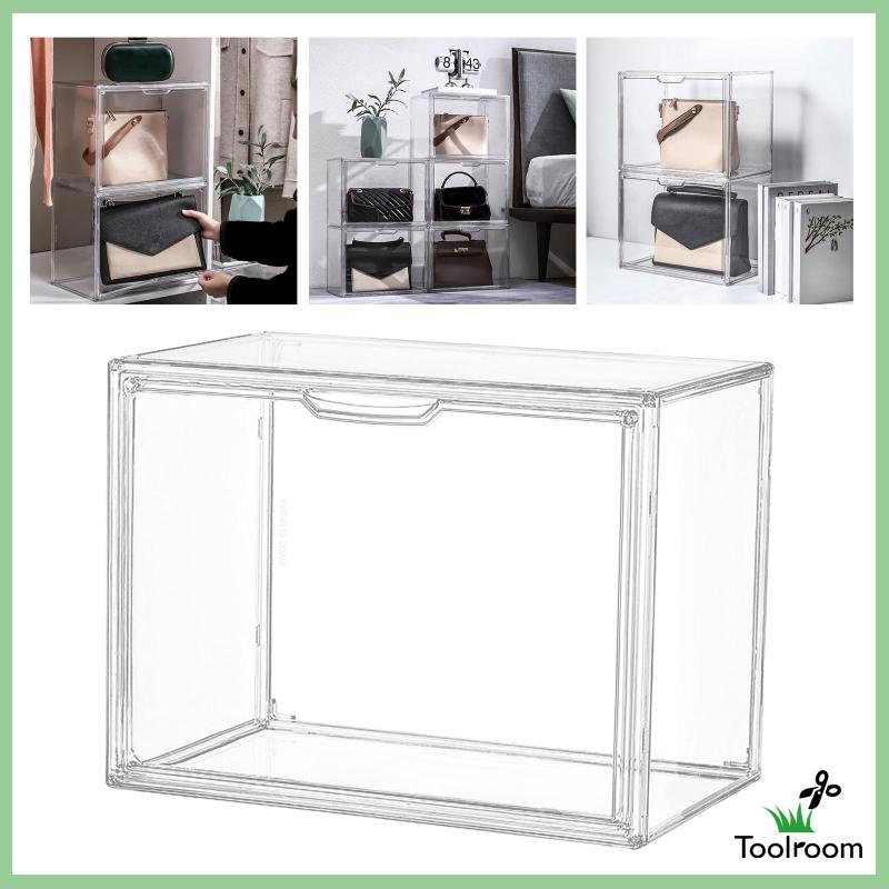 Hộp Đựng Ví Cầm Tay Trong Suốt Tiện Dụng