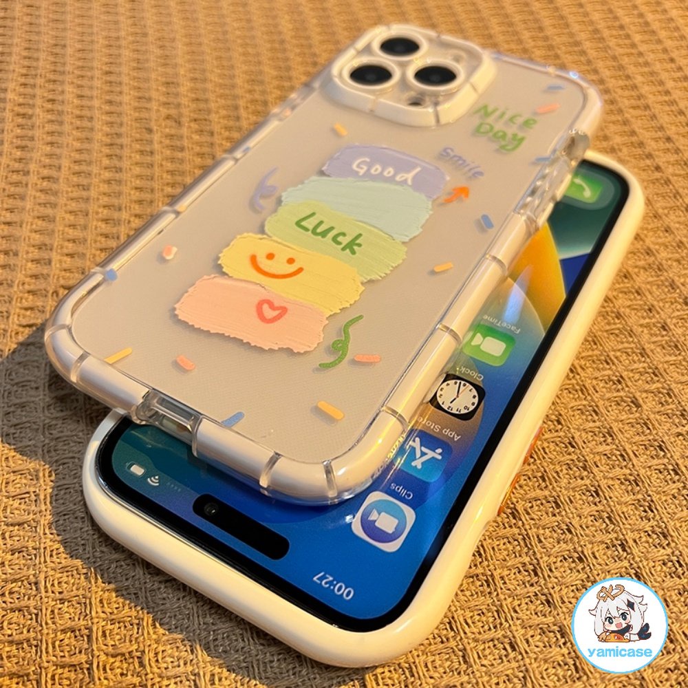 Cho Iphone 11 Ốp Điện Thoại Chống Sốc TPU Dẻo Trong Suốt Họa Tiết Graffiti Nhiều Màu Độc Đáo Cho Iphone 14 13 12 Pro Max