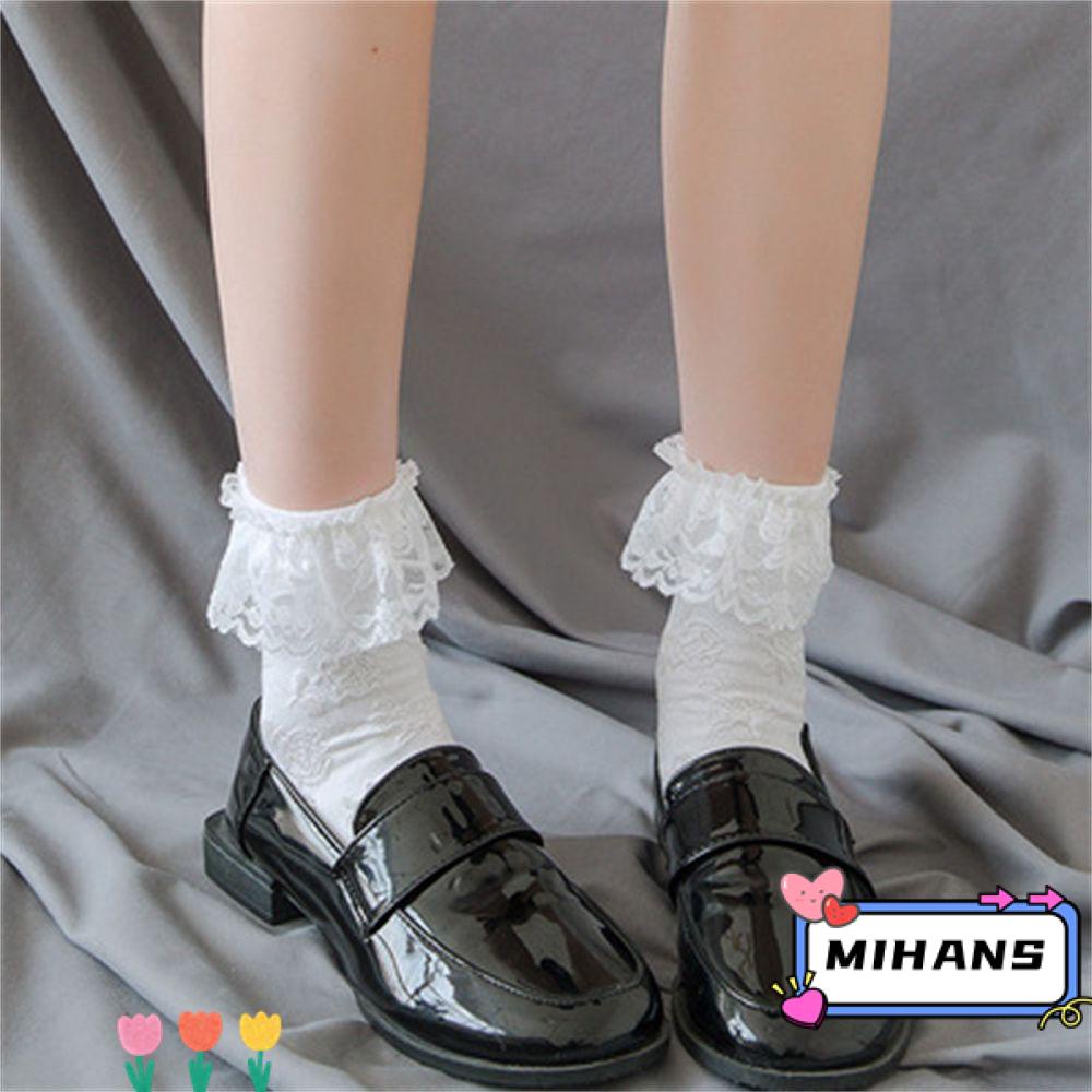 Tất Ren Hoa Phong Cách Lolita Xinh Xắn Cho Nữ