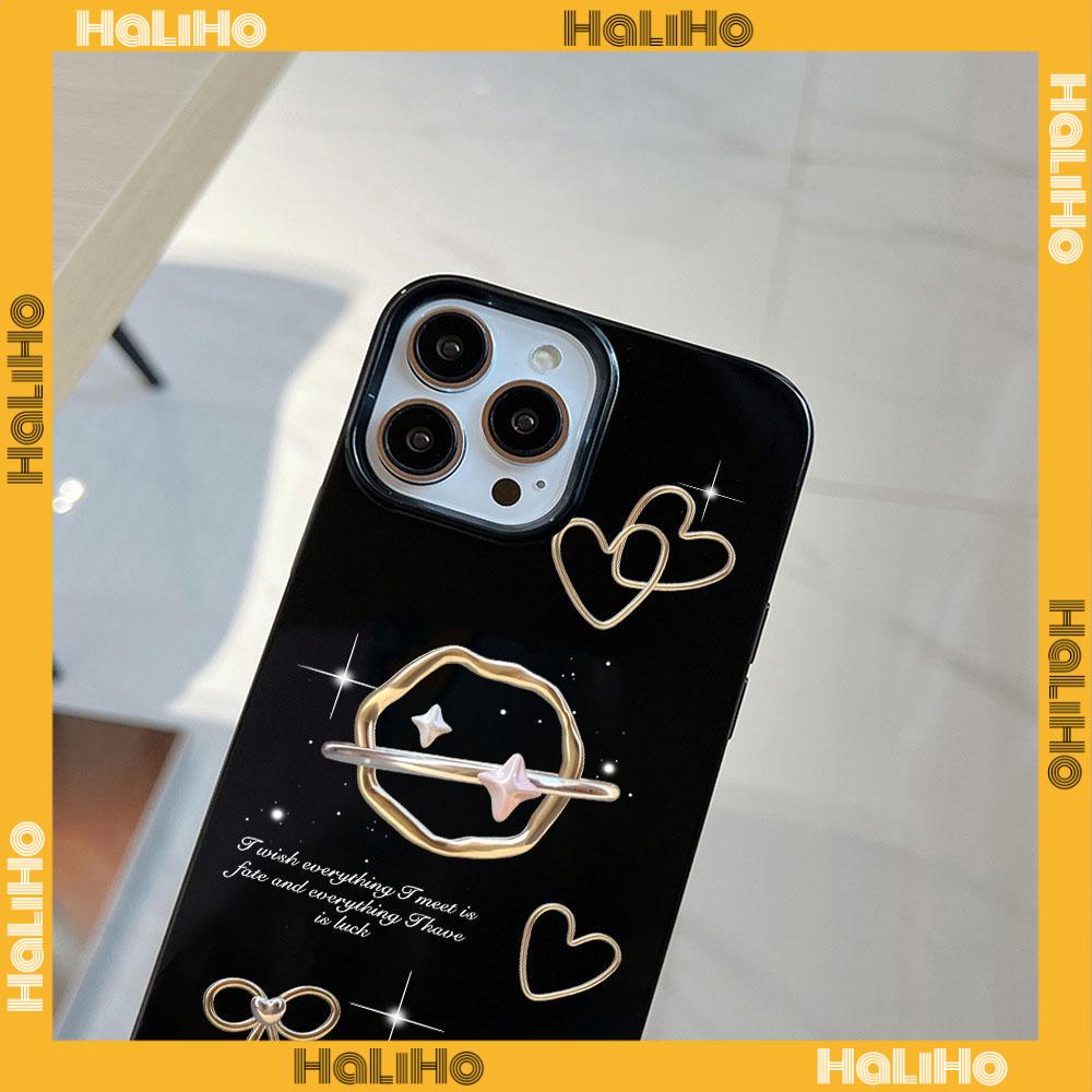 For iPhone 11 iPhone Case Candy Case Black Glossy TPU Soft Case Shockproof Protection Camera Cute Love Bow Compatible with iPhone 14 13 Pro max 12 Pro Max 11 xr xs max 7Plus 8Plus