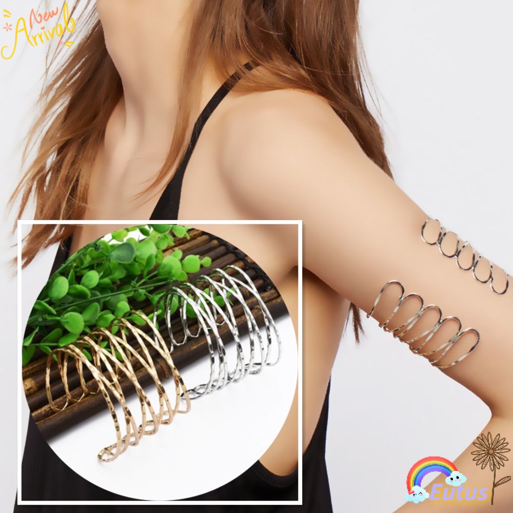 Vòng Tay EUCA Thiết Kế Hình Học Rỗng Phong Cách Punk