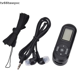 Radio FM Bỏ túi với DSP FM đa chức năng 1.1inch chức năng mini radio kỹ thuật số mới