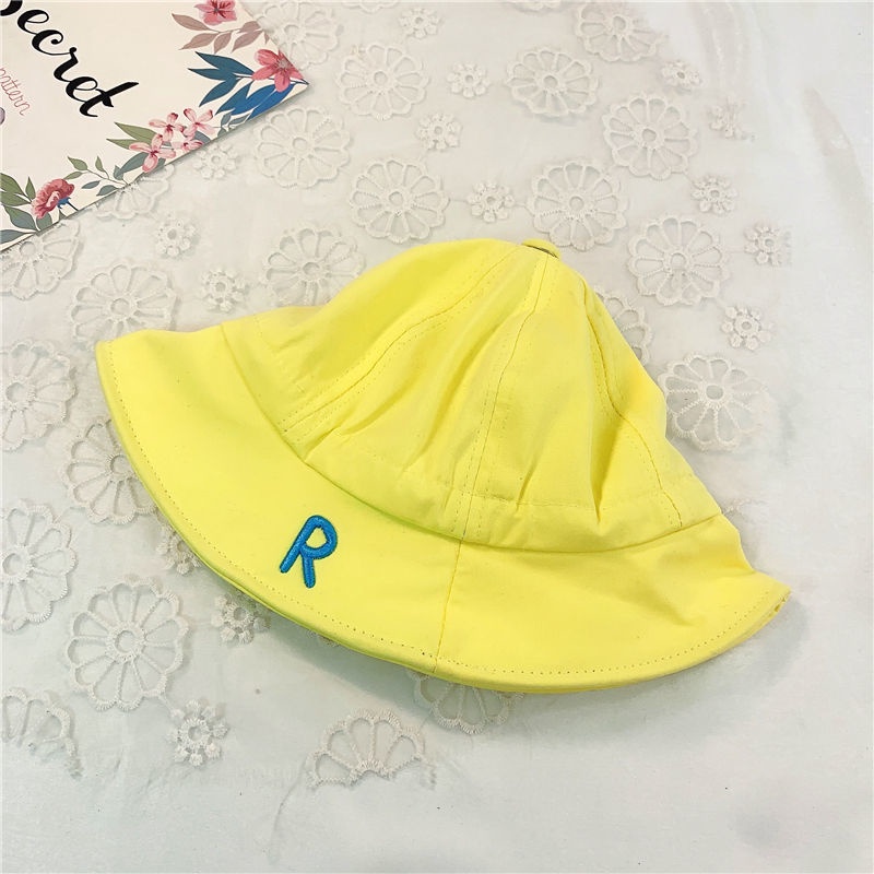 Mũ Tai Bèo Chống Nắng Nhanh Khô Viền To Phong Cách Hàn Quốc Cho Bé Trai Và Gái