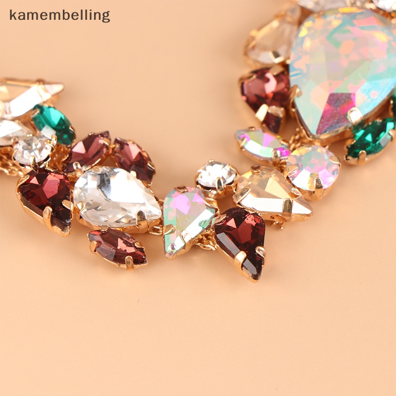 Kamembelling 1 Dây Xích Nối Trang Sức / Bikini Đính Đá Pha Lê DIY