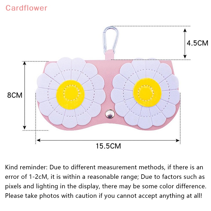 Túi Đựng Bảo Vệ Mắt Kính Họa Tiết Hoạt Hình Đáng Yêu Cho Nữ Mới