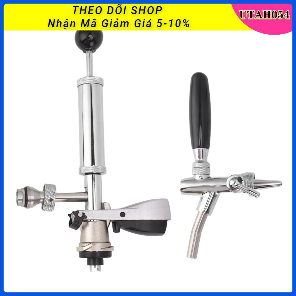 Utah054 4in S Hệ Thống Dã Ngoại Bơm Thép Không Gỉ Chống Rò Rỉ Có Thể Tái Sử Dụng Dự Thảo Khui Bia Tay Cho Đám Cưới Homebrew