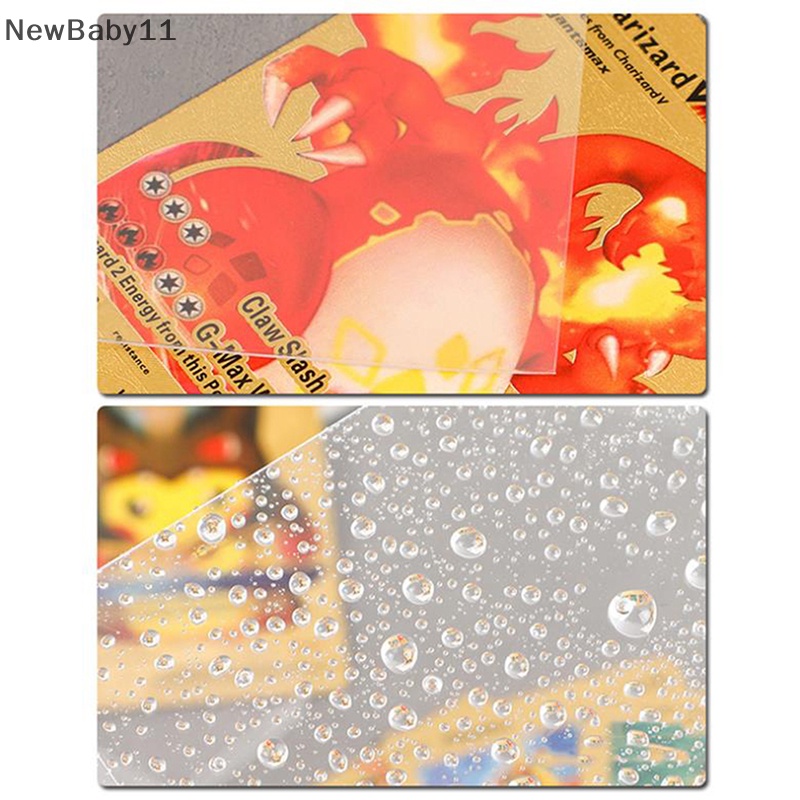 Set 50 Tấm Phim Dán Bảo Vệ Thẻ Album Ảnh Cứng Không Axit