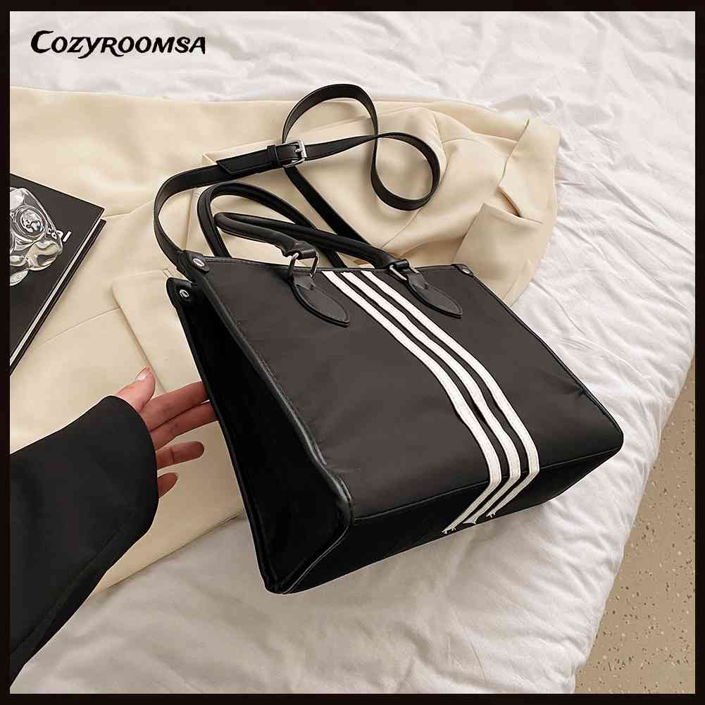 Túi Đeo Chéo Vai Sức Chứa Lớn Bằng Nylon Thời Trang Cho Nữ