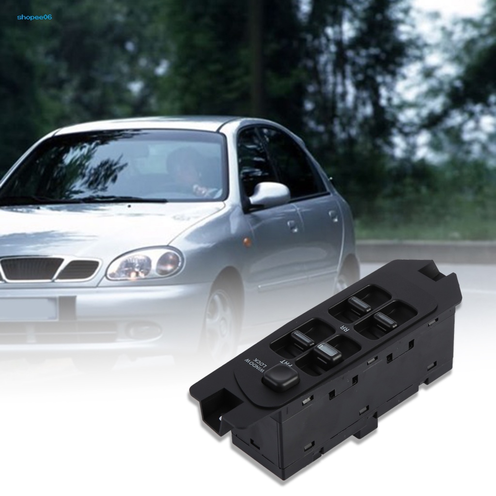 Công Tắc Điều Khiển Cửa Sổ Xe Hơi Bằng ABS Chống Trầy Chống Ăn Mòn Tiện Dụng 96179137 Phụ Kiện Trang Trí Hình Rồng Xanh Daewoo