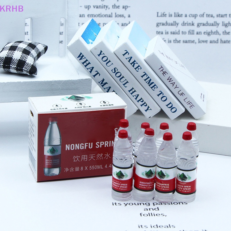 Bộ Mô Hình Chai Nước Khoáng Mini Shoog Scene Mới