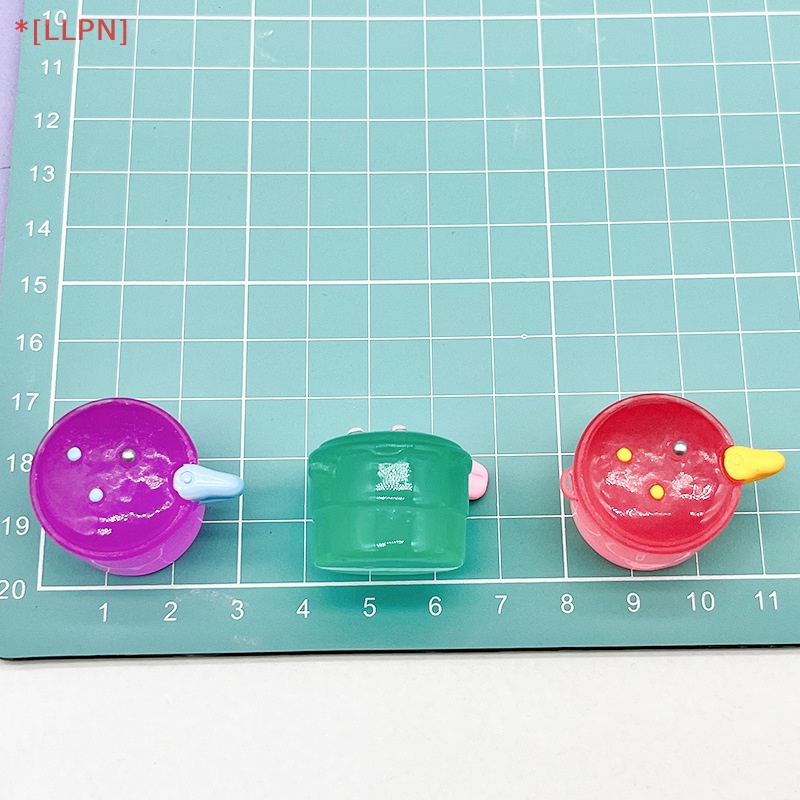 Bộ 2 Nồi Áp Suất Màu Sắc Phản Quang Dùng Trang Trí Tiểu Cảnh